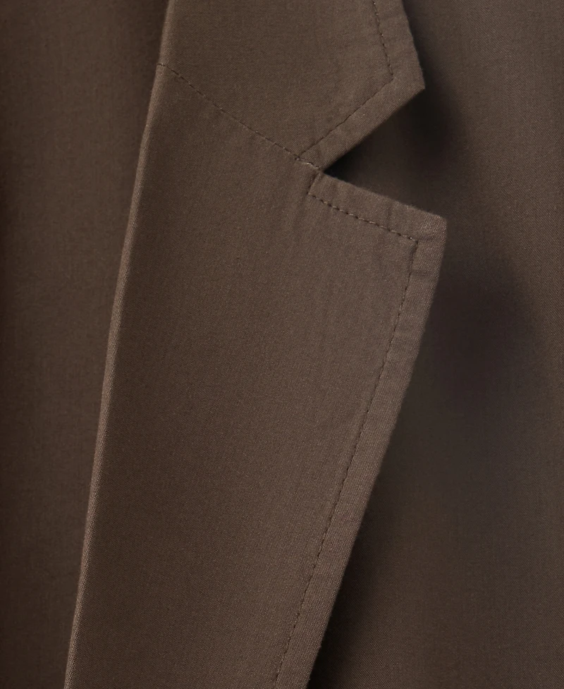 Mango Men's Slim Fit Cotton Lyocell Blend Blazer