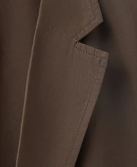 Mango Men's Slim Fit Cotton Lyocell Blend Blazer