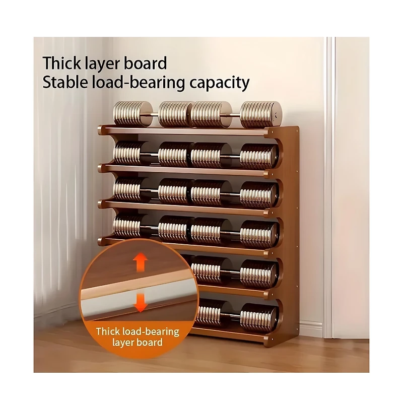Slickblue 3-Tier Freestanding Wicker Shoe Rack with Wood Grain Shelves