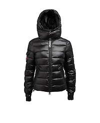 JACK1T Women's Quilted Hooded Puffer Jacket