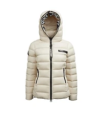 JACK1T Women's Hooded Quilted Puffer Jacket