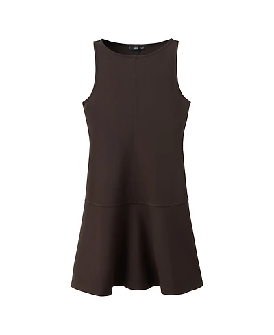 Mango Women's Flounce Hem Knit Dress