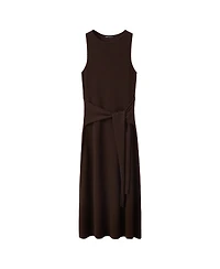 Mango Women's Bow Detail Knitted Dress
