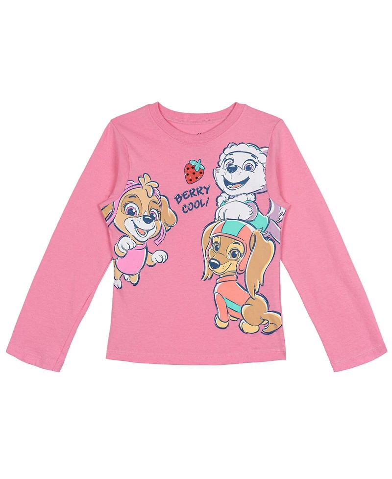 Paw Patrol Toddler Girls 2-Pack Long Sleeve Tees
