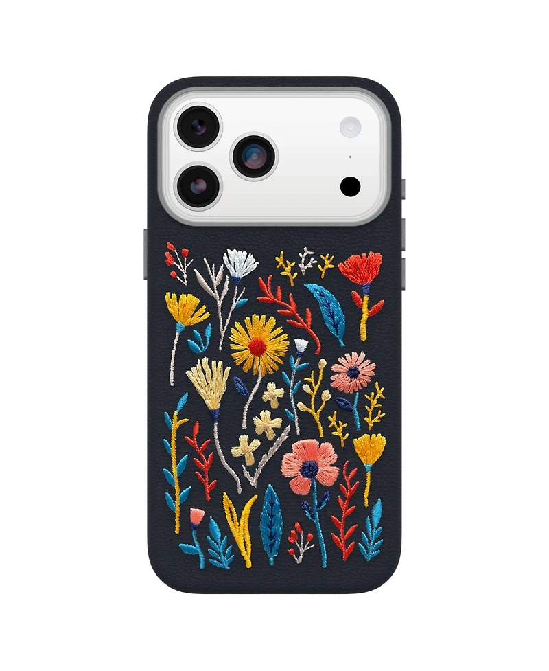 OtterBox Symmetry Cactus Leather Embroidery MagSafe Case for Apple iPhone 17 Pro Max