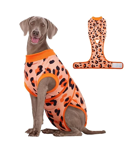 Post-Surgery Recovery Bodysuit for Dogs, Cone Alternative Onesie for Wound and Incision Protection