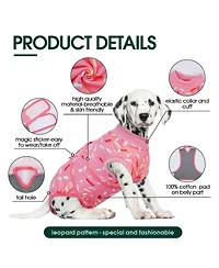 Post-Surgery Recovery Onesie Suit for Dogs and Cats, Soft Protective Wear