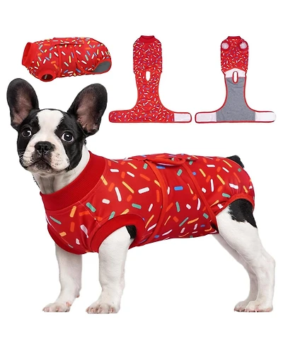High-Elastic Post-Surgery Recovery Onesie Suit for Dogs and Cats