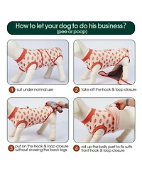 High-Elastic Post-Surgery Recovery Onesie Suit for Dogs and Cats