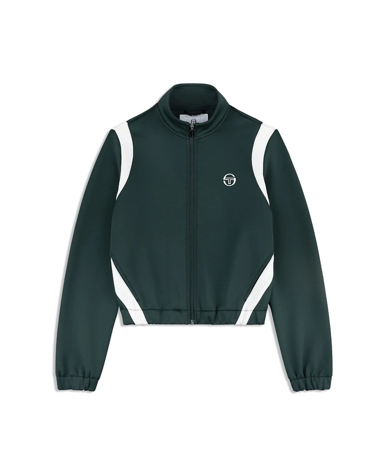 Sergio Tacchini Women's Anna High-Neck Cropped Track Jacket