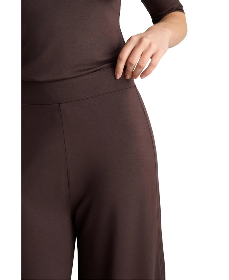 Residus Women's Celeste High-Waisted Wide-Leg Pull-On Pants