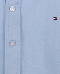 Tommy Hilfiger Boys' 8-20 Oxford Long-Sleeve Cotton Shirt