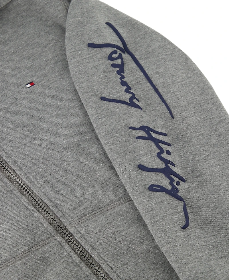 Tommy Hilfiger Boys' 8-20 Signature Full-Zip Long-Sleeve Hoodie