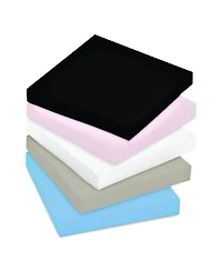 Post-it Notes Super Sticky 654-5SSNE Pads in Simply Serene Colors, 3 x 3, 90 Sheets/Pad, 5 Pads/Pack