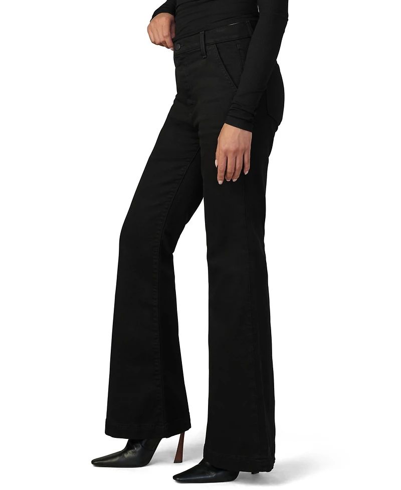 Joe's Jeans Petite The Molly Wide-Leg High-Waisted Flared