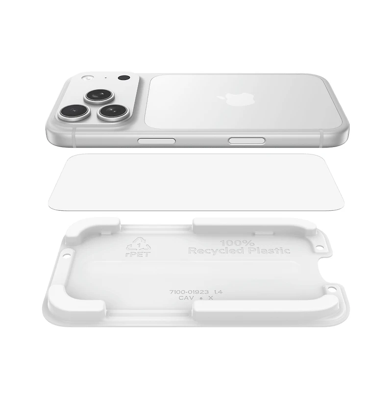 Belkin ScreenForce Easy Align Tray Tempered Glass Screen Protector for Apple iPhone 17 Pro