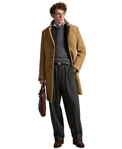 Polo Ralph Lauren Men's Tailored Melton Topcoat