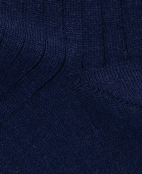 Polo Ralph Lauren Men's Merino Wool-Blend Ribbed Crew Socks, 4-Pack