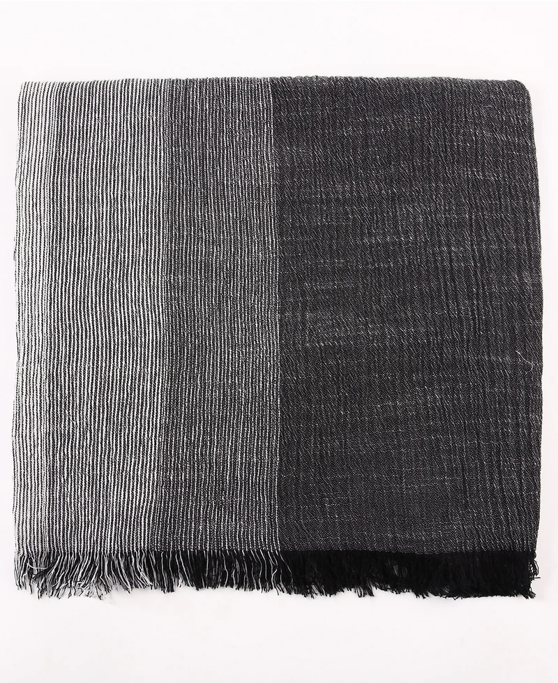 Ted Baker Textured Rib Fringed Scarf