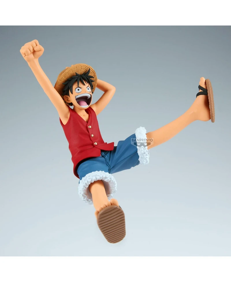 Banpresto Monkey D. Luffy Romance Dawn Mid-Air Leaping Pose Action Figure, Ages 16+