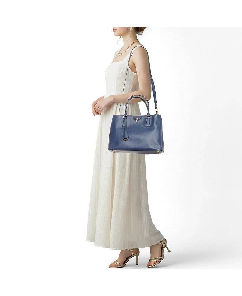 Pre-Owned Prada Women's Small Saffiano Lux Leather Tote
