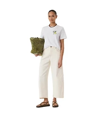 Hush Women's 100% Cotton Short Sleeve T-shirt