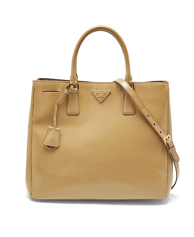 Pre-Owned Prada Women's Saffiano Patent Leather Gardener's Tote