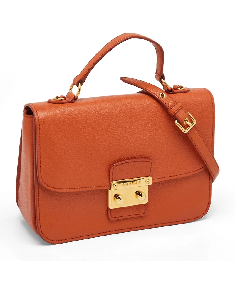 Pre-Owned Miu Miu Women's Leather Tote Bag