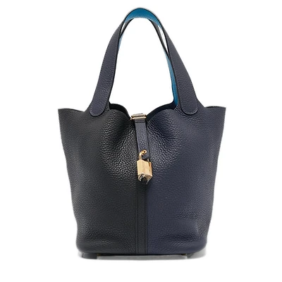 Pre-Owned Hermes women's Birkin 40 Bag in Taurillon Clemence Leather
