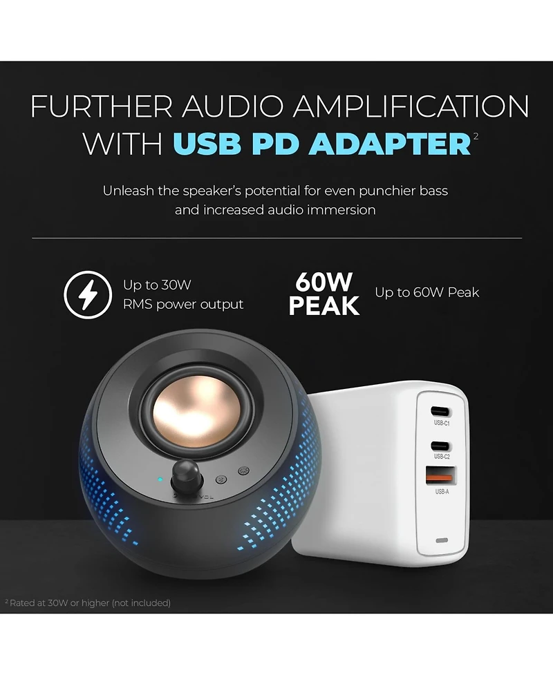 Lofree Desktop Speakers Bluetooth 5.3 Rgb Lighting 15w Rms Power Compact Design