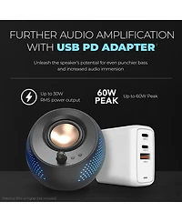 Lofree Desktop Speakers Bluetooth 5.3 Rgb Lighting 15w Rms Power Compact Design