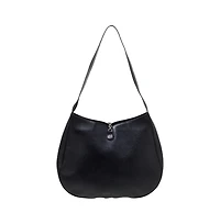 Pre-Owned Salvatore Ferragamo Gancini Clasp Leather Hobo Bag
