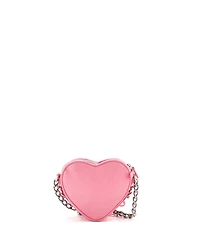 Pre-Owned Balenciaga Mini Le Cagole Giant Studs Heart Chain Bag Leather