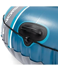 Intex 66324EP Excursion 4 Inflatable Boat Set with 54" Oars, Pump, and Rod Holders