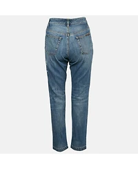 Pre-Owned Dolce & Gabbana Women's Distressed Denim Jeans