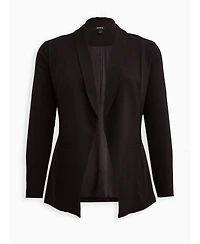 Torrid Plus Longline Shawl-Collar Blazer
