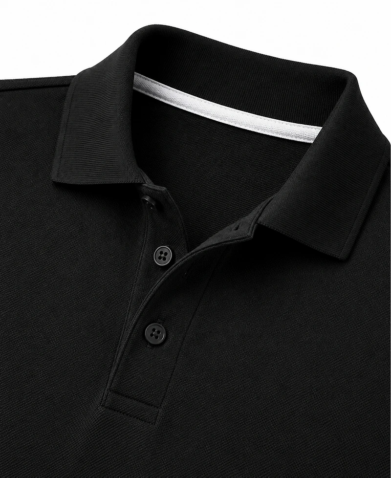 Galaxy By Harvic Men's Jump Start Short-Sleeve Regular-Fit Polo Shirt, 3-Pack