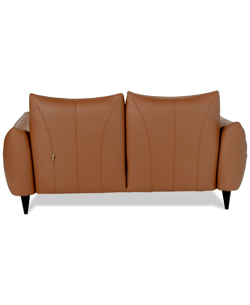 Nicoletti Home Alpino Leather Loveseat, Macy's Exclusive