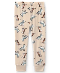 Carter's Toddler Boys' 2T-5T Dreamplush Dog Long-Sleeve Snug-Fit Top and Pants, 2-Piece Set
