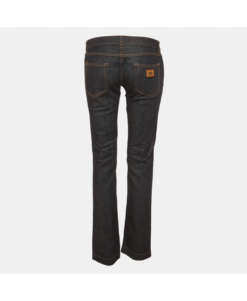 Pre-Owned Dolce & Gabbana Women's Denim Low Rise Jeans
