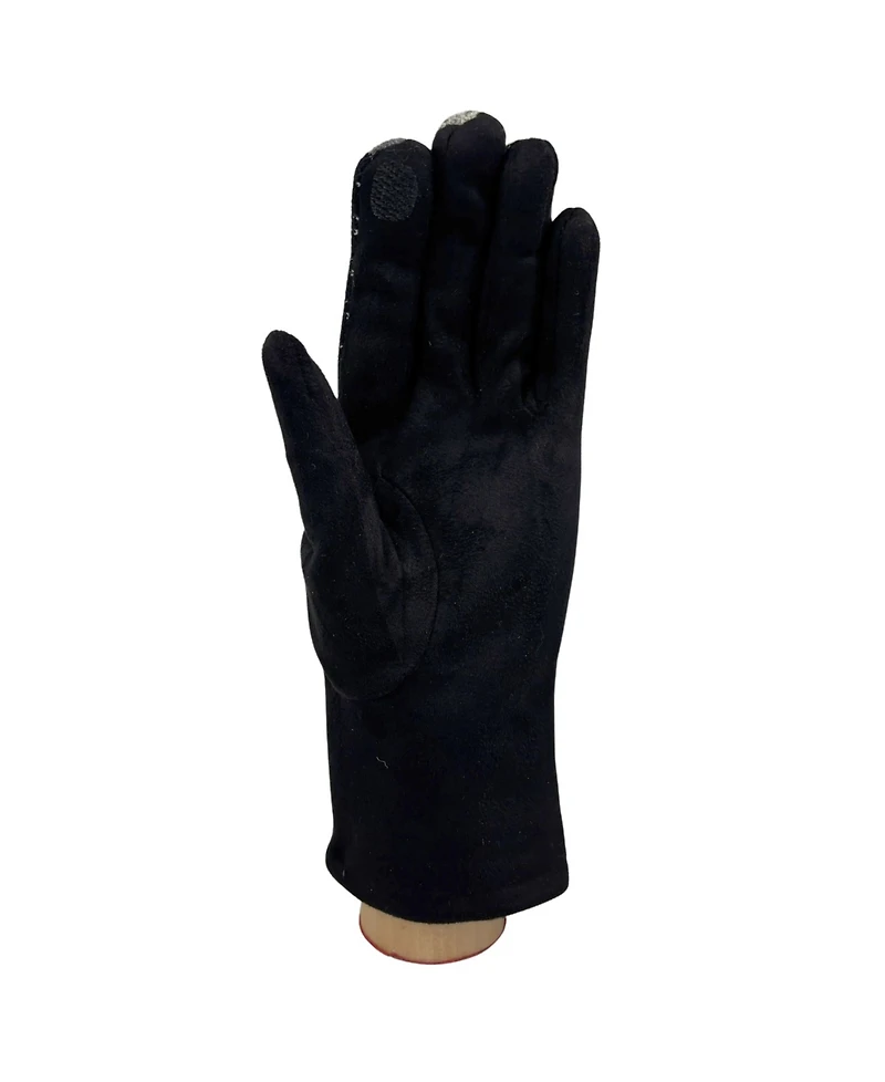 Marcus Adler Open Weave Suede Gloves