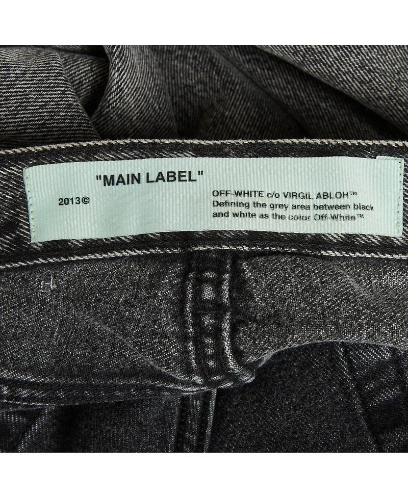 Pre-Owned Off-White Women's Denim Raw Edge Skinny Jeans