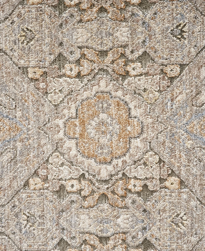 Lr Home Garza Vio- 6'6" x 6'6" Round Area Rug