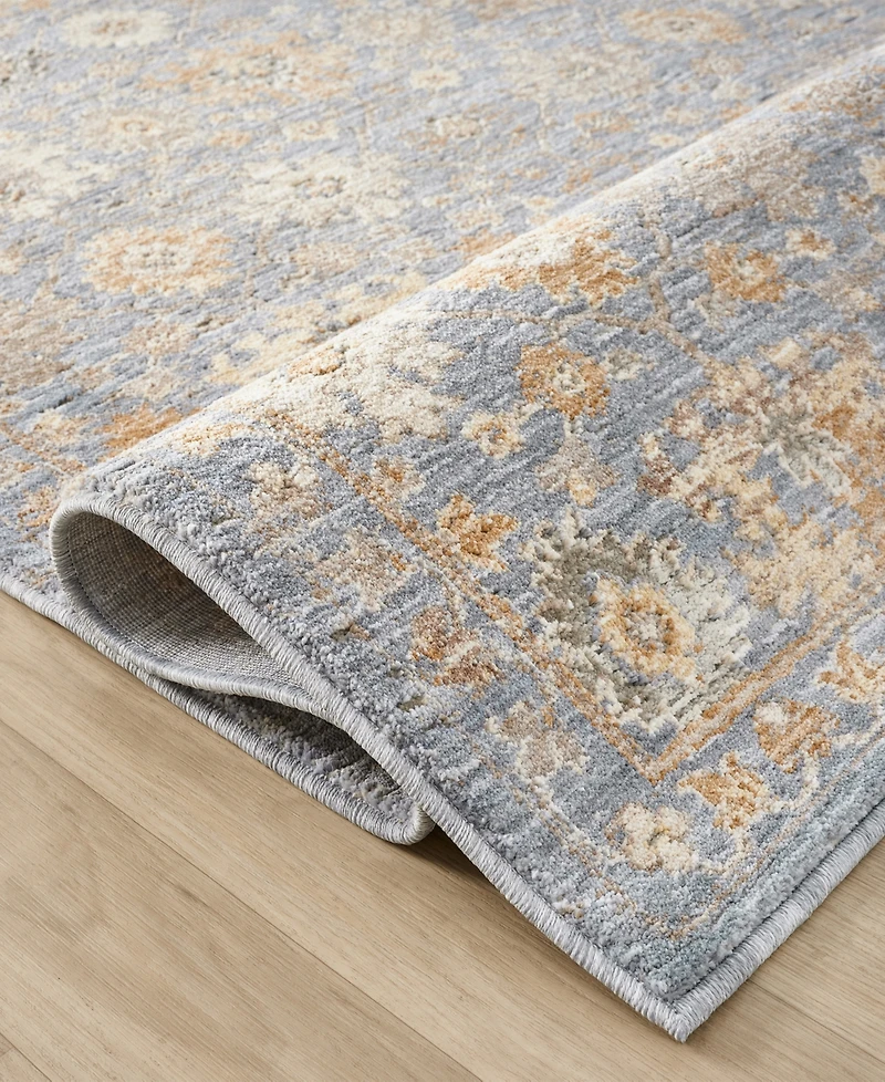 Lr Home Garza Vio-127 7'9" x 10' Area Rug