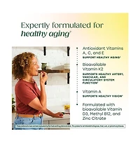 MegaFood Whole Body Multivitamin Gummies for Women 55+ for Healthy Aging 90 Strawberry Gummies