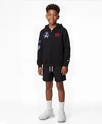 Champion Big Boys and Girls Black Buffalo Bills Disney X Full-Zip Hoodie