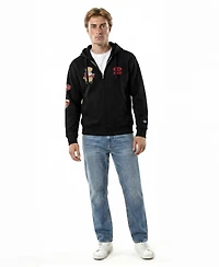 Champion Men's Black San Francisco 49ers Disney X All Star Full-Zip Hoodie