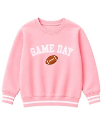 Bits & Bows Baby Boys' and Girls' Game Day Long-Sleeve Crewneck Sweatshirt