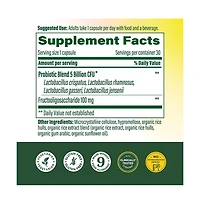 MegaFood Womens Probiotic and Prebiotic for Vaginal and Digestive Health 30 Capsules