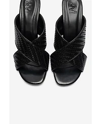 Prologue Shoes Women's Lavean Cross Strap Wedge Sandal